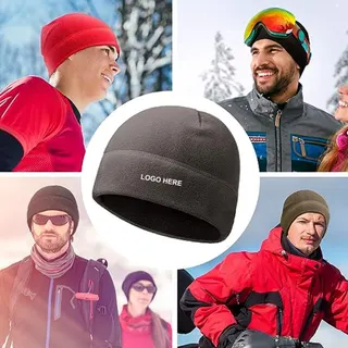 Winter Fleece Cycling Caps