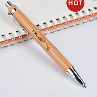 Bamboo Pen - Wood Brown