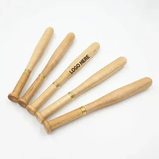 Baseball Bat Pen - Wood Brown