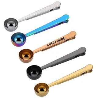 Coffee Spoon w/Clip