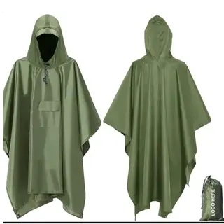 Nylon Rain Poncho