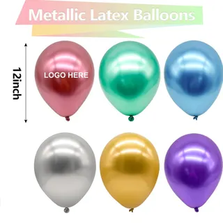 12" Pearlescent Latex Balloon