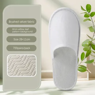 Hotel Closed-Toe Travel Slippers