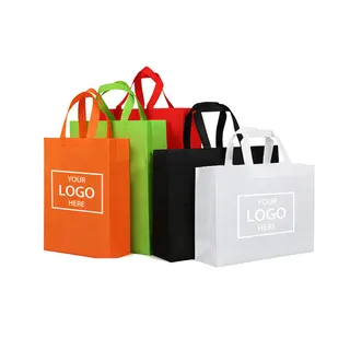 Heavy Duty Large Tote Bags - Black