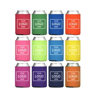 12 OZ Slim Can Cooler Sleeves