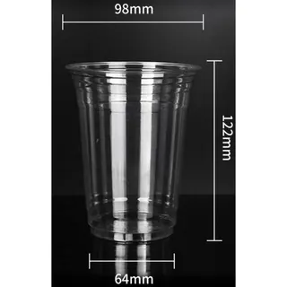 16 oz. Clear Disposable Plastic Cup - Clear