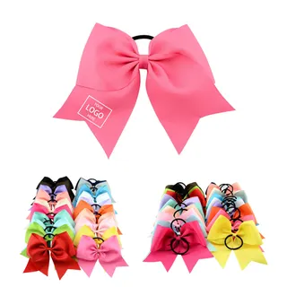 8" Hair Bow - Black