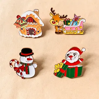 Christmas Enamel Pins