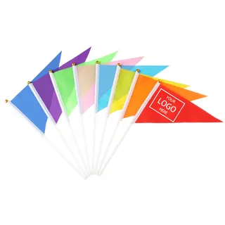 Triangle Hand Flags