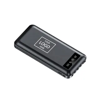 Power Bank With 4 Built-In Cables