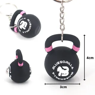 Kettlebell Keychain - Black