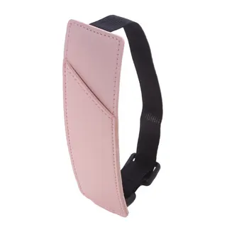 Elastic Strap Leather Pen Case