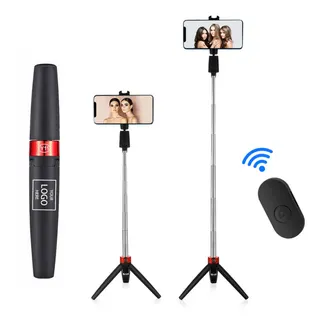 Bluetooth Selfie Stick Tripod - Black