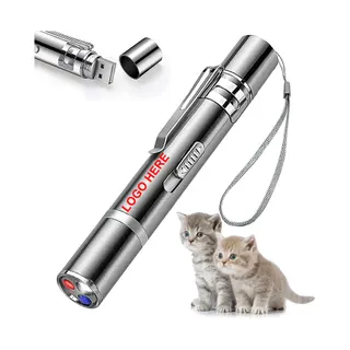 Cat Chasing Toy - Silver