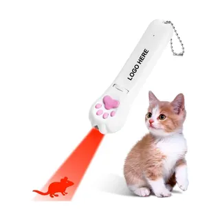 Cat Claw Laser Pointer - White/Pink