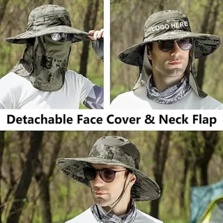 Foldable Boonie Hat - Green Camouflage
