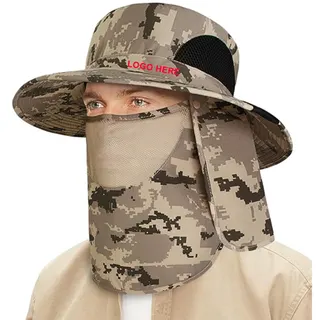 Safari Sun Hat - Camouflage