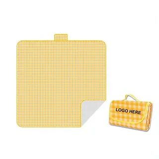 Waterproof Camping Blanket - Yellow