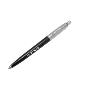 Metal Ballpoint Pen - Red/Silver