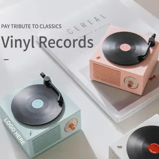 Retro Record Player Speaker
