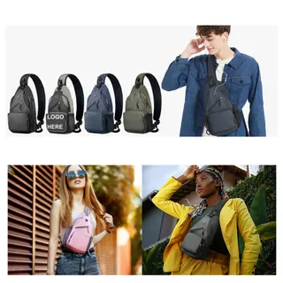 Waterproof Chest Bag - Black