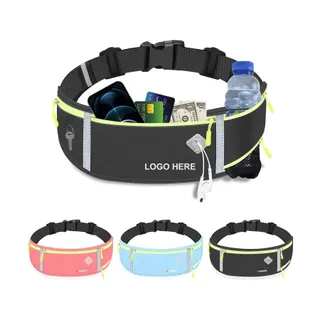 Fanny Pack w/Water Bottle Holder - Black