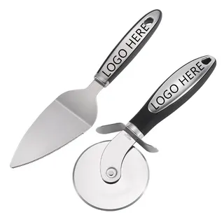 Pizza Knife and Spatula Set