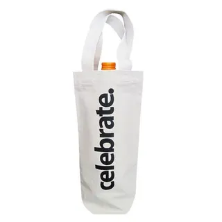 Single Bottle Cotton Wine Bag